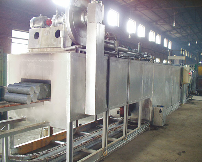 高效節(jié)能鋁棒加熱爐、長(zhǎng)棒熱剪爐